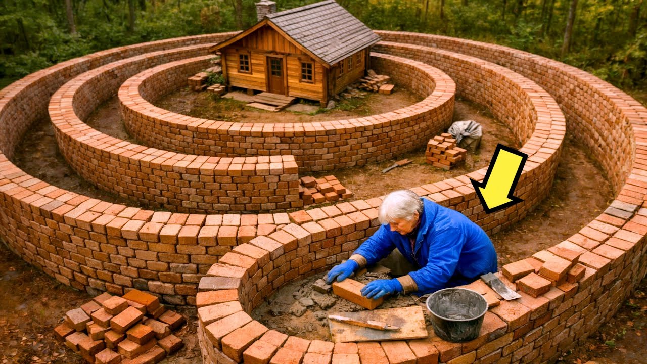 ILS ONT RI DE LA VIEILLE DAME ET SON MUR EN SPIRALE… MAIS QUAND ILS ONT SU POURQUOI…