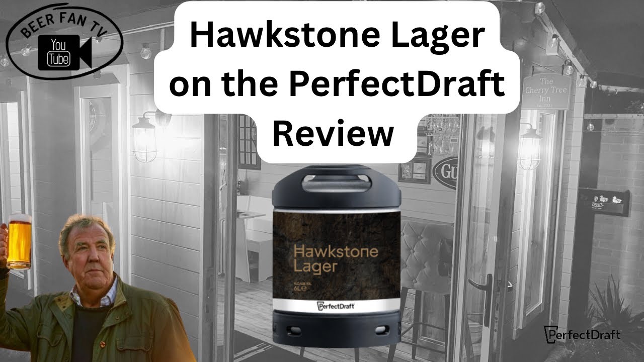 PerfectDraft - Hawkstone Lager. Обзор и сравнение с бутылкой. #пиво #бар #крафтовоепиво #вино
