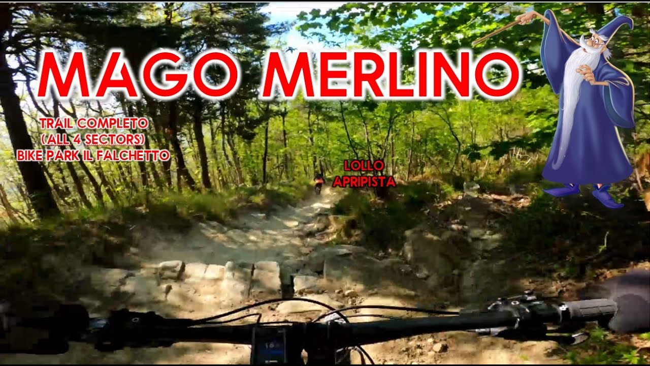 HO FATTO TUTTI E 4 I SETTORI DEL MAGO MERLINO!!! 🤯 | Bike Park Il Falchetto