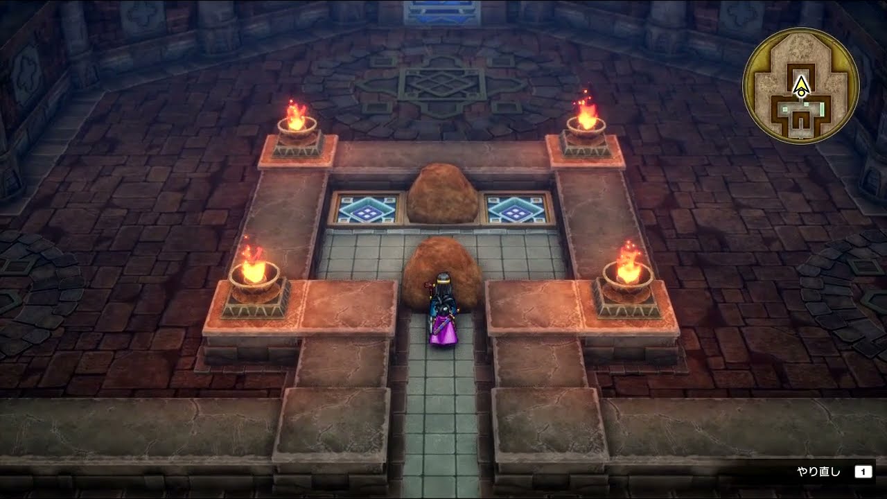 ドラクエ3 HD-2D ＃ 435 エジンベア かわきのつぼ入手 最後の鍵 テドン おたすけ機能利用でやってみる　敵に異様に高いダメージ　 無言 プレイ動画