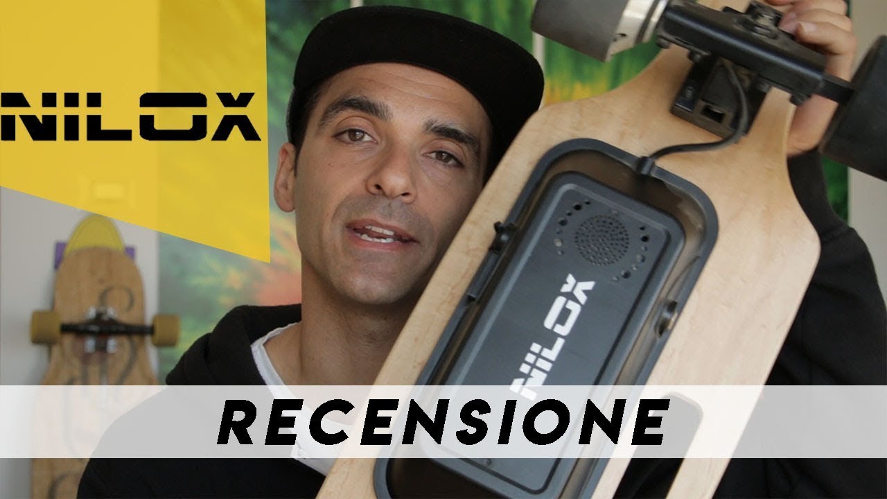 Skate elettrico Nilox DOC: Pregi, difetti e test completo.
