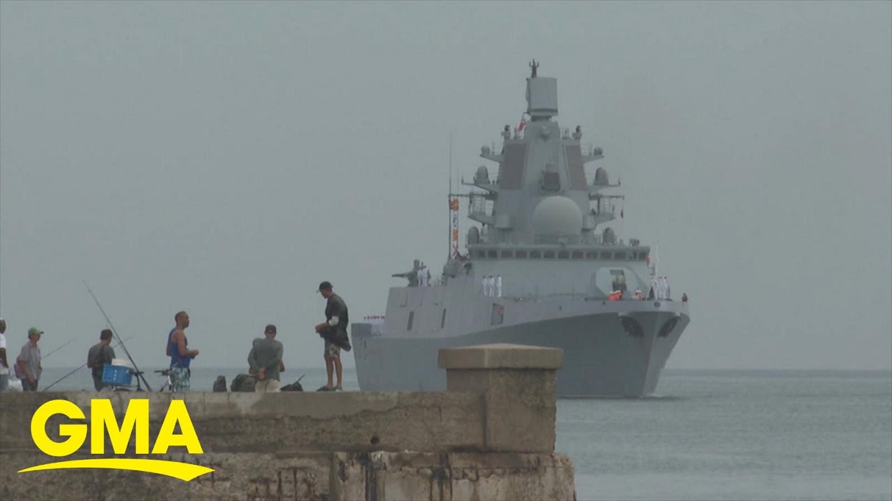 Russian warships enter waters off Cuba