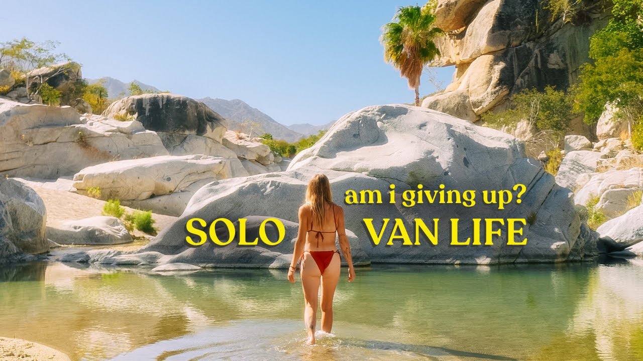 am i giving up on #solofemalevanlife ....?