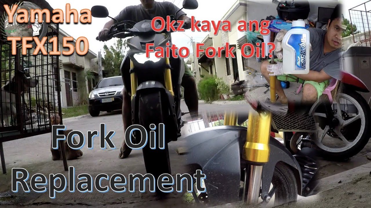 FAITO FORK OIL / Yamaha TFX150 Fork Oil Relpacement