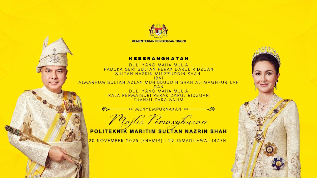 Majlis Pemasyhuran Politeknik Maritim Sultan Nazrin Shah