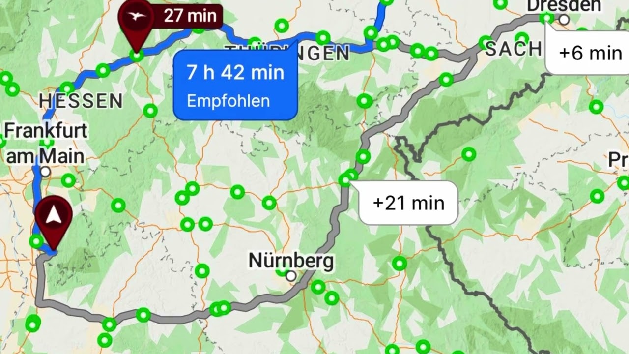 1300km mit dem Mercedes EQV 2025