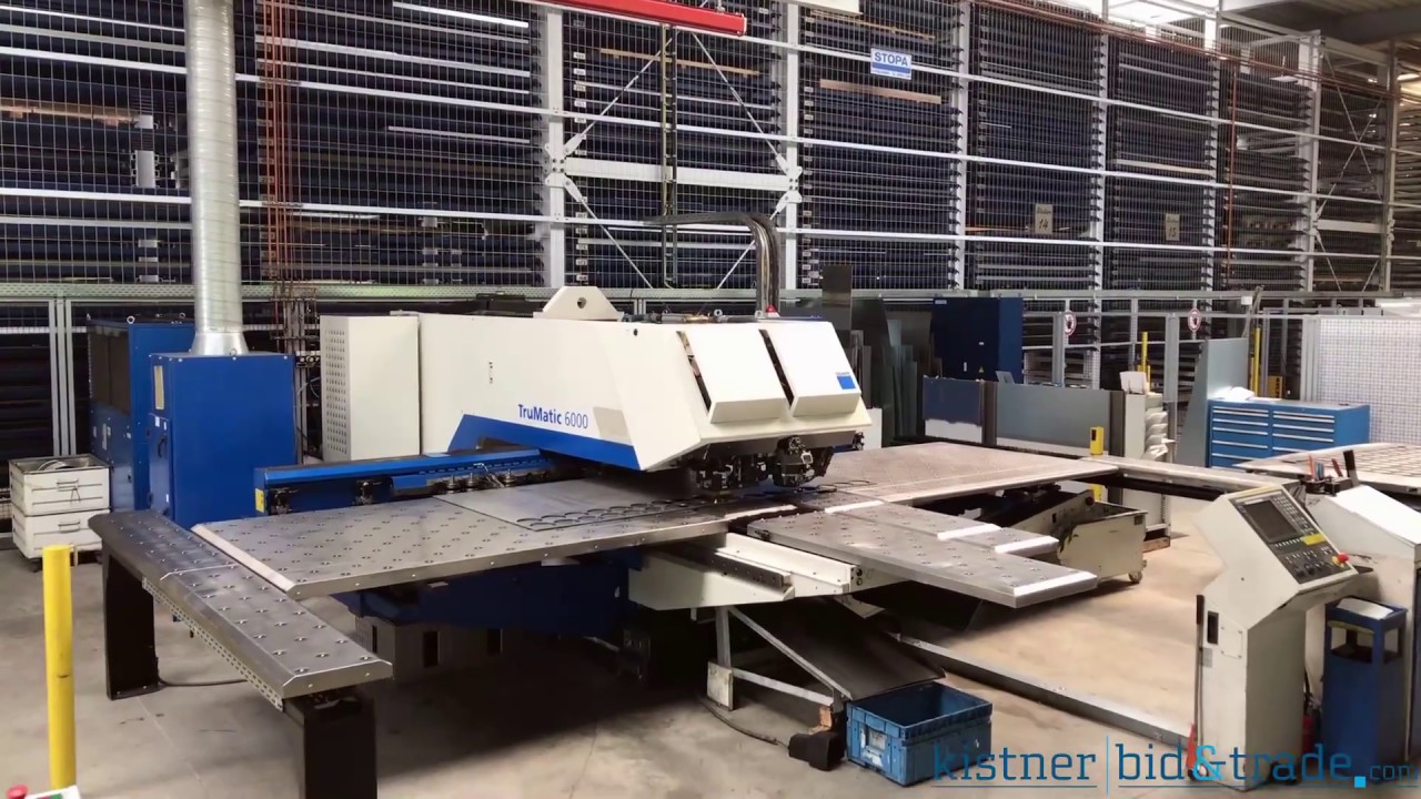 TRUMPF | TruMatic 6000-1600 - 3200 Watt Laser - Stanz-Laser-Maschine