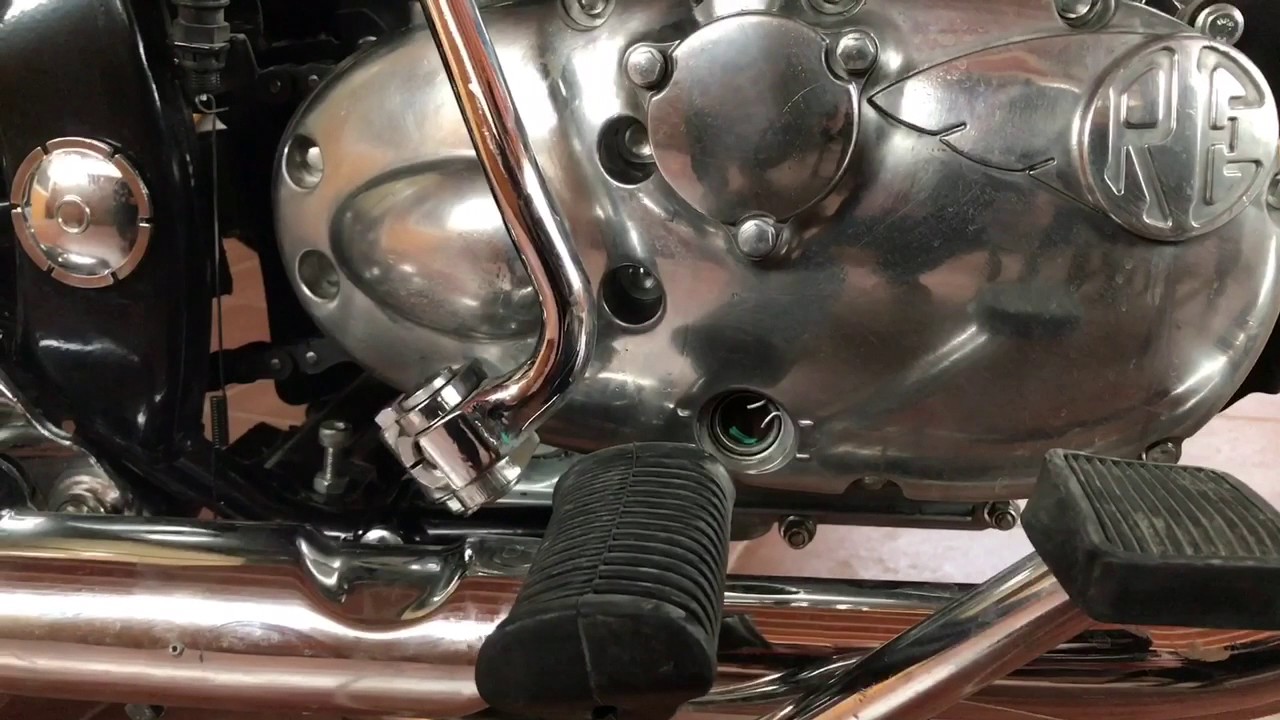 Royal Enfield false oil level