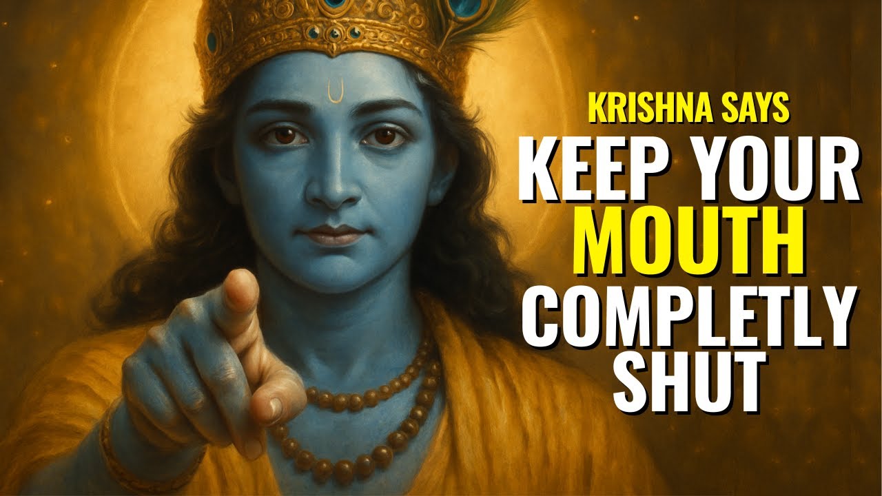🦚Krishna's Warning: Hold Your Tongue, This is Not the Time to Talk | What Kanha Says 108
