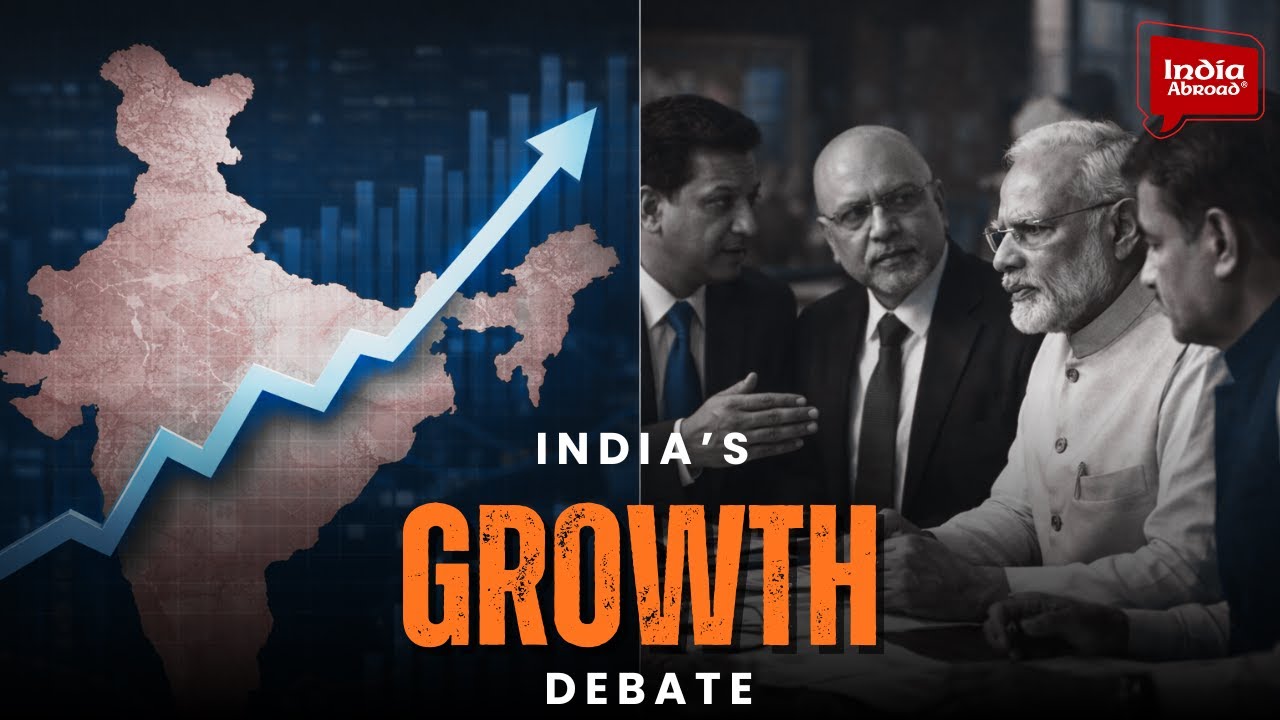 India economy की fast growth पर बहस, leaders–economists क्या कह रहे हैं? | India Abroad Hindi