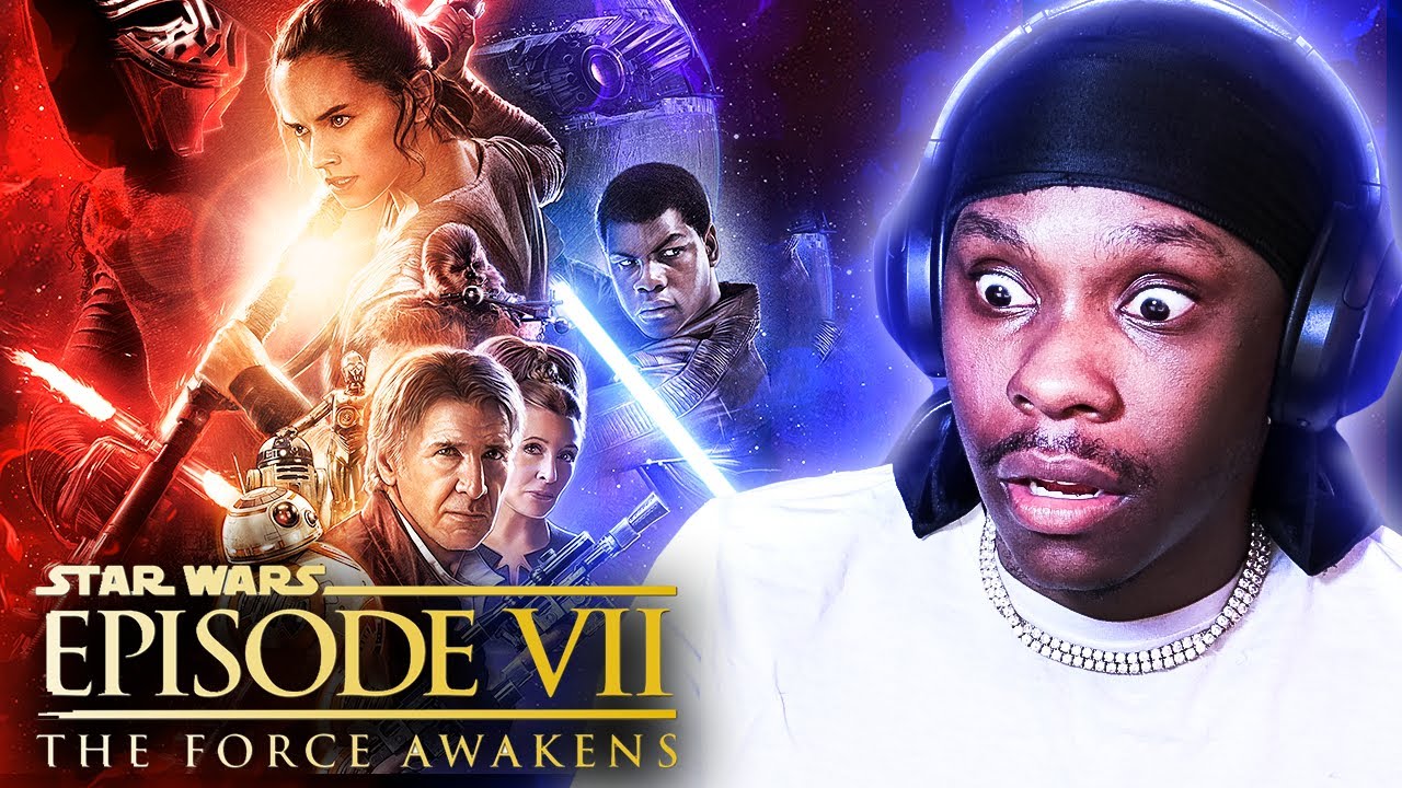 FIRST TIME WATCHING *STAR WARS THE FORCE AWAKENS*