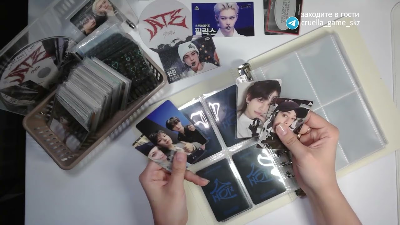 Организация биндера Stray Kids | 100+ карт | cruella_game