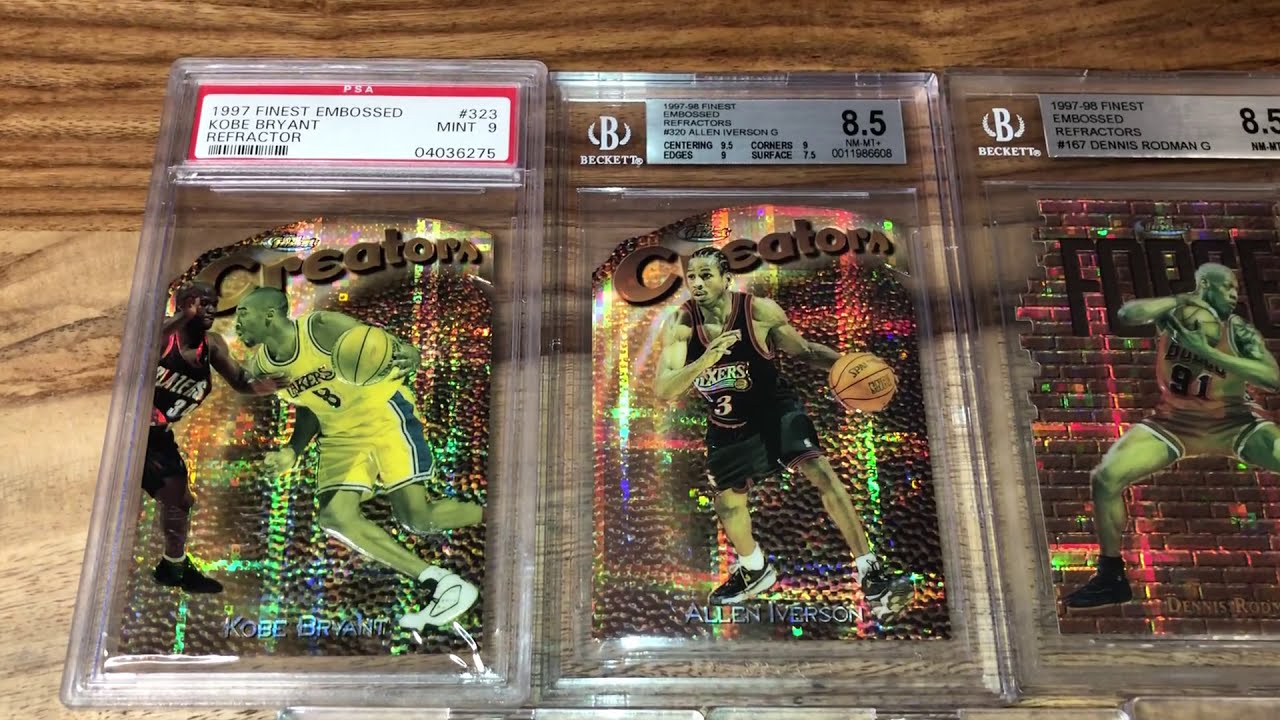 1997 Finest Gold Embossed Refractor /74