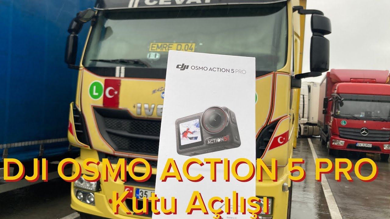 Yeni Kameram | DJI OSMO ACTION 5 PRO ADVENTURE COMBO KUTU AÇILIŞI