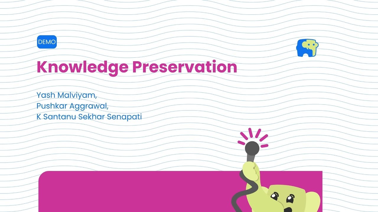 [Demo] Redefining Survey Tools with LLMs | Knowledge Preservation | The Fifth Elephant