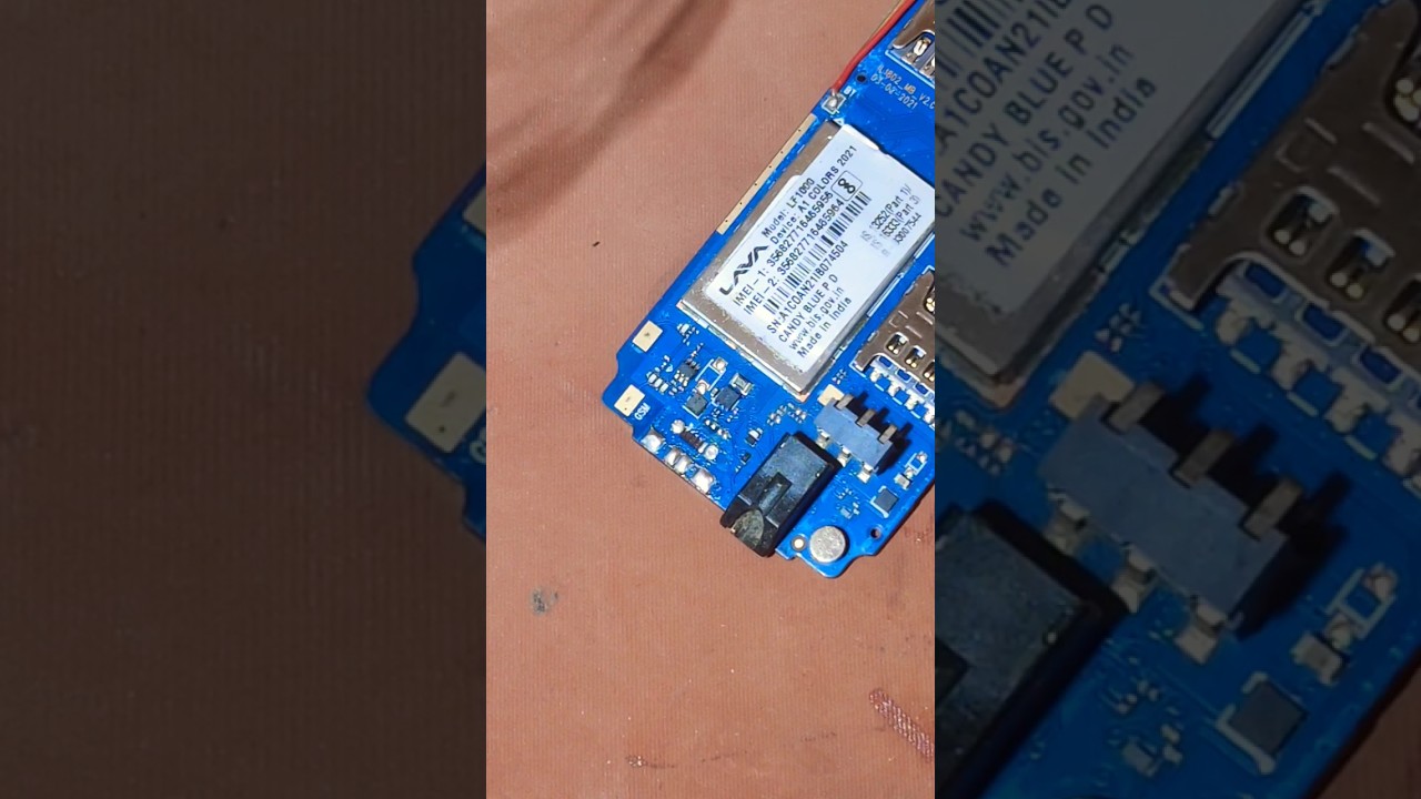 Lava LF-1000/Lava A1 repair charging Zack without track #shorts
