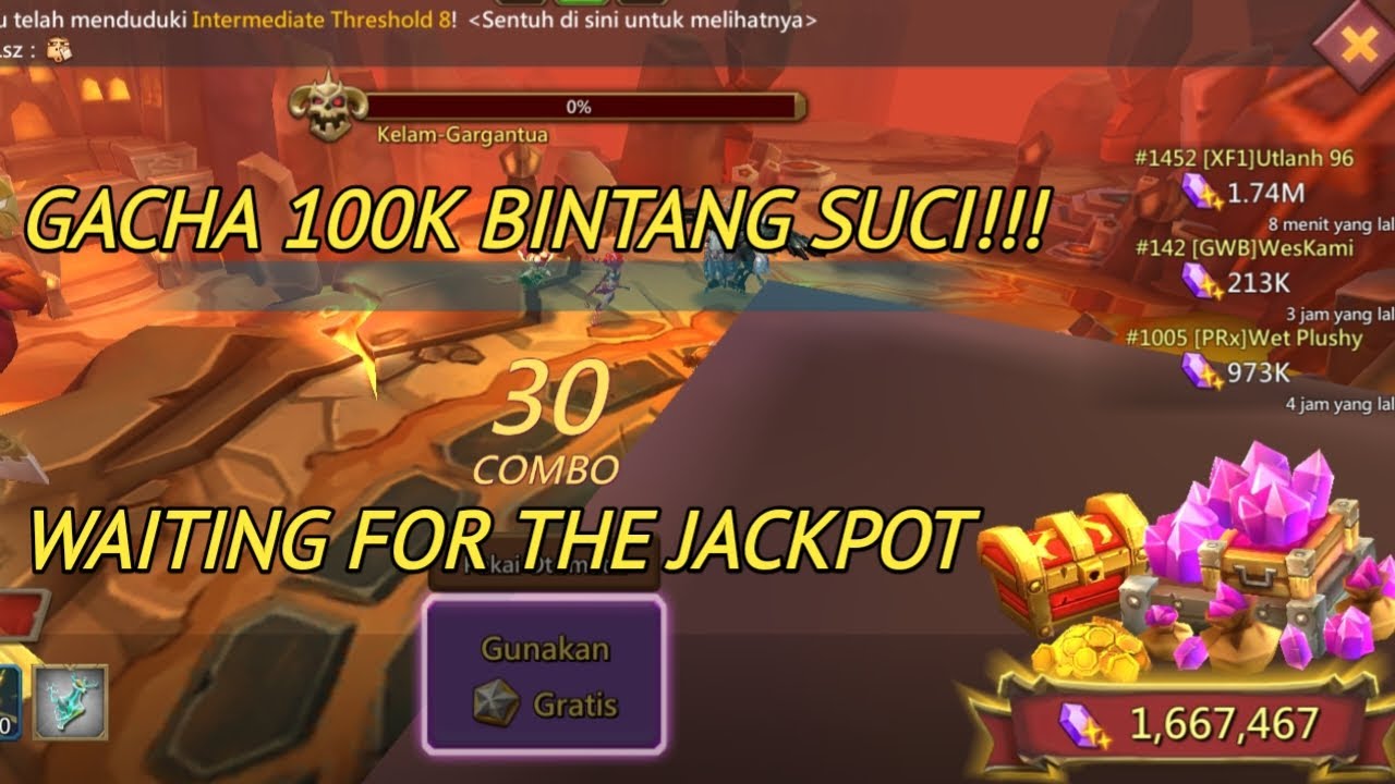 AKU HABISKAN 100K BINTANG SUCI - GACHA LABIRIN LORDS MOBILE