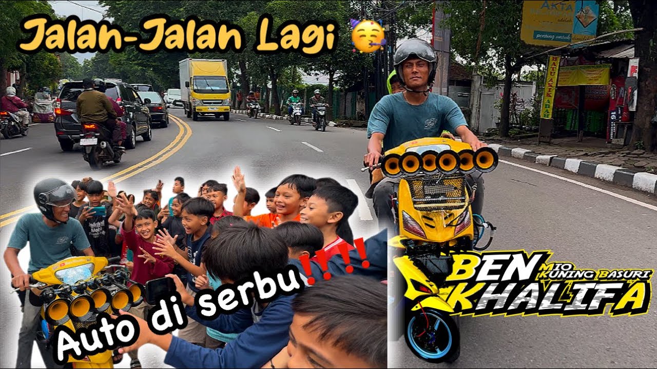 COBAIN MODUL DAPET MINJEM‼MIO BASURI BEN JALAN-JALAN SOREE🥳🥳