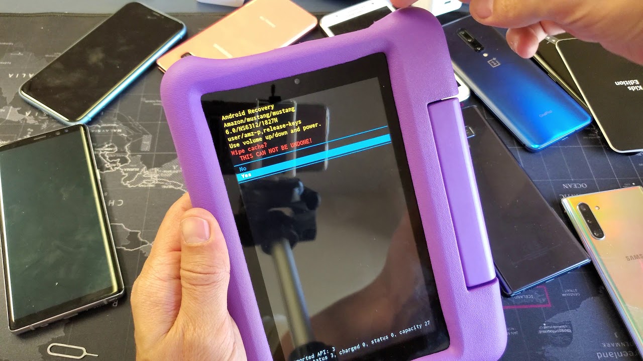 Amazon Fire 7 Kids Edition Tablet: How to Wipe Cache Partition (Great for Laggy Tablets)