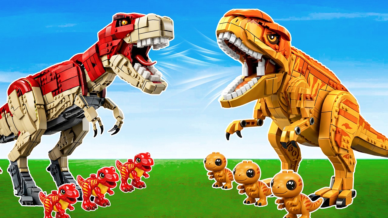 Evolution of LEGO Dinosaur: Building the Jurassic World | Bricks UP