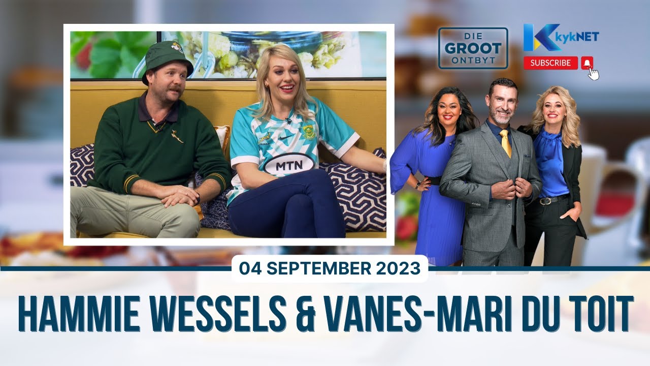 Hammie Wessels en Vanes-Mari du Toit | Die nuwe kykNET-reeks 'InFrans, ja!' | 01 September 2023