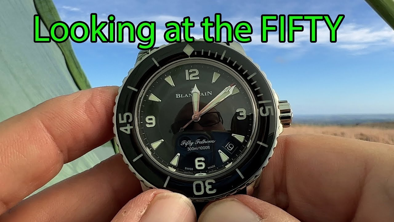 Blancpain Fifty Fathoms | the original divers mens watch | calibre 1315 ref 5015 Stainless steel