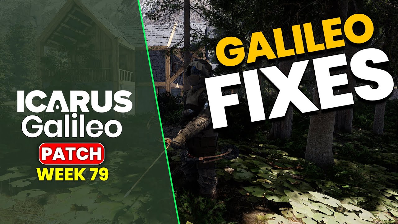 ICARUS Week 79 Update - Galileo Fixes + Quality Of Life