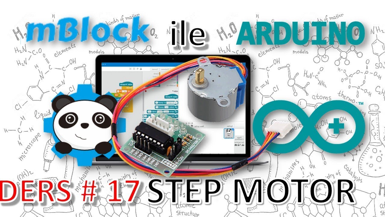 mBlock ile Arduino - #Ders17 STEP MOTOR