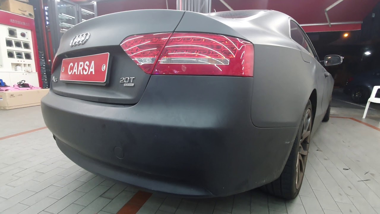 아우디 A5 브이소닉 가상배기