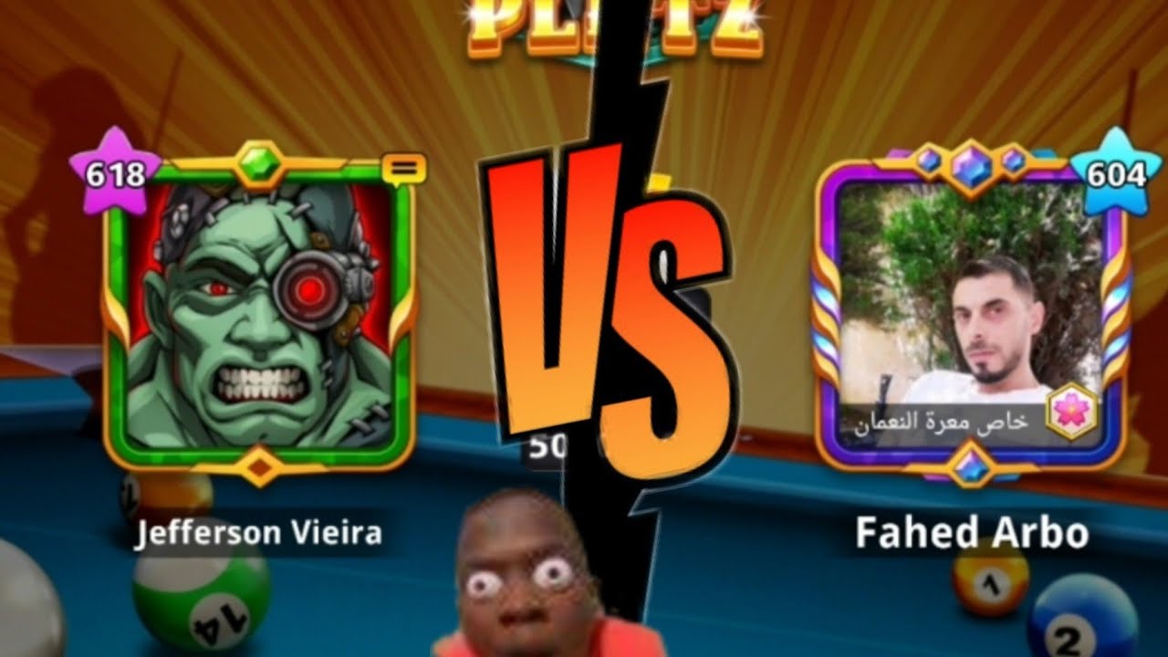 JOGO DE PROFISSIONAIS AO VIVO   LEVEL 600 VS 600 RECEBA!🤣 - 8 BALL POOL
