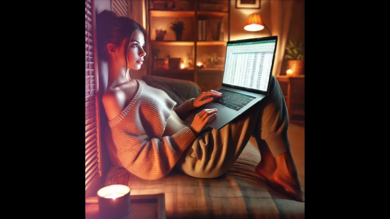 Excel music to spreadsheet to - Vol I. - lofi binaural study/focus/work mix - Music by ZRG