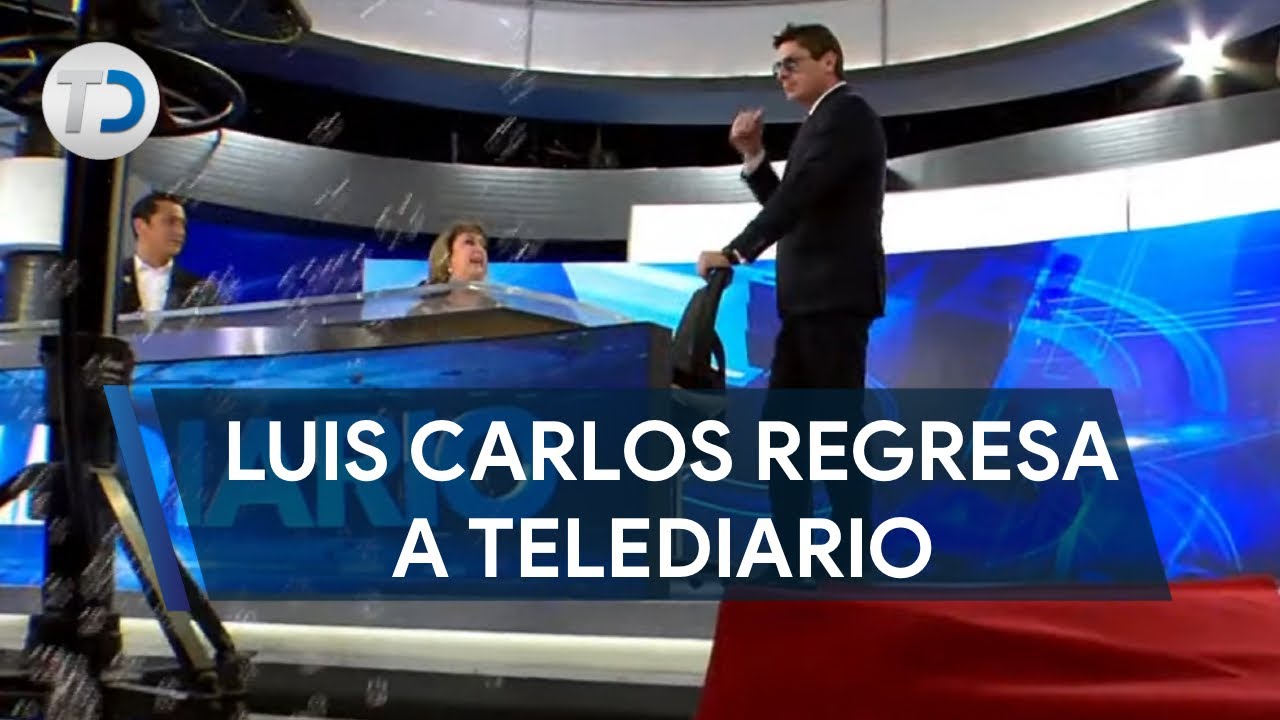 Luis Carlos Ortiz regresa a Telediario Mediodía después de estrenar película