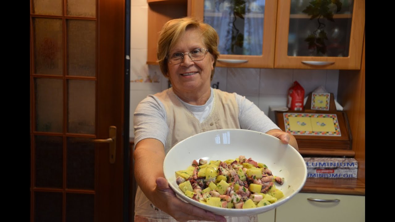 IL POLPO CON LE PATATE - RICETTA DELLA NONNA MARIA