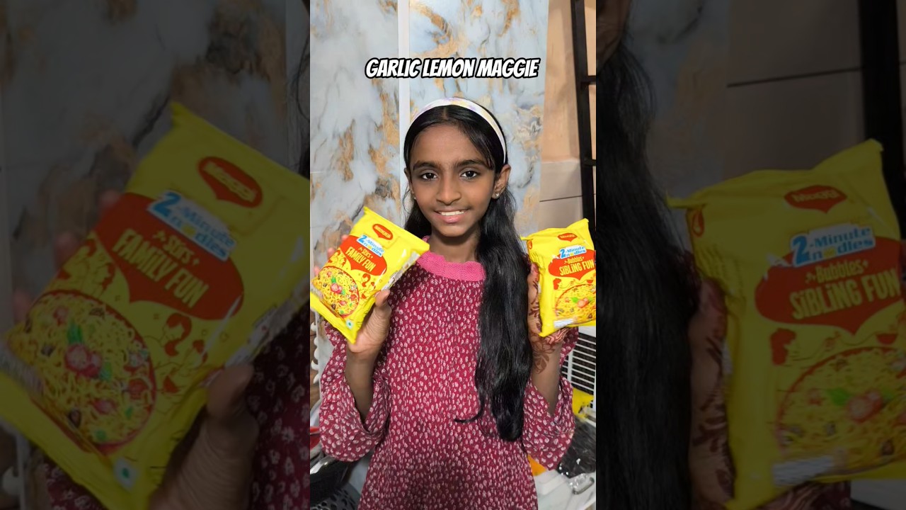 garlic lemon Maggie....#viral #maggie #maggi #cooking #youtubeshorts #shorts #song #recipe #minivlog
