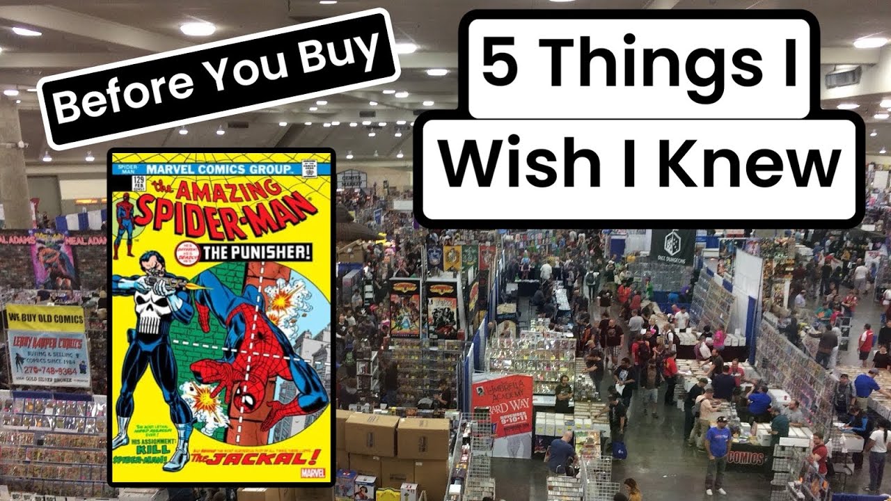 5 Things I Wish I Knew BEFORE Collecting Comic Books