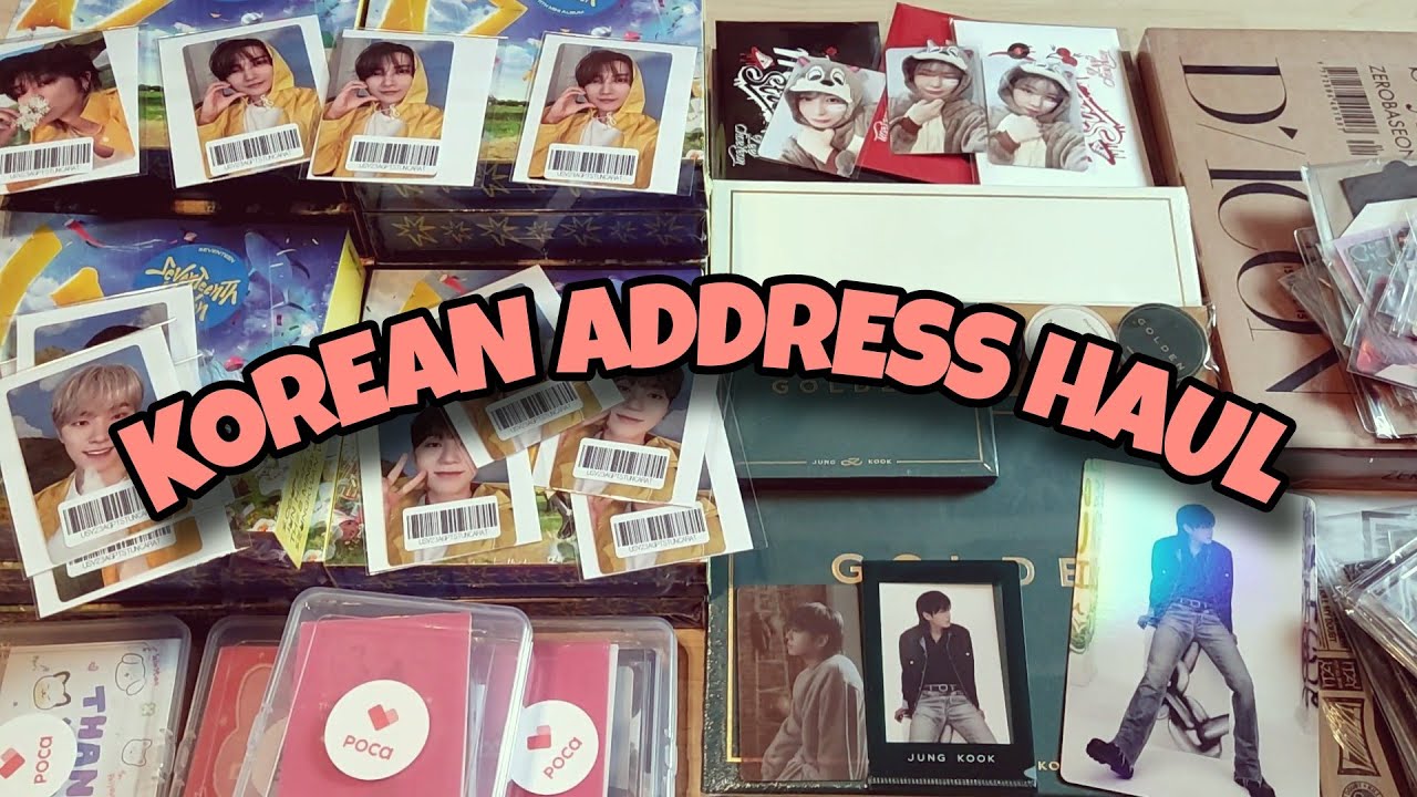 K-Addy Haul ~ Seventeenth Heaven Carat Version, Neokyo Haul, Pocamarket Haul, Lee Chaeyeon & more