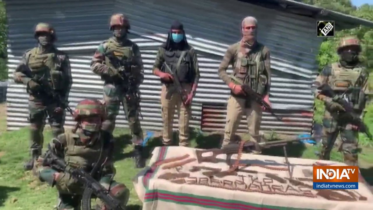 Terrorist hideout busted in joint operation in JK's Rajouri