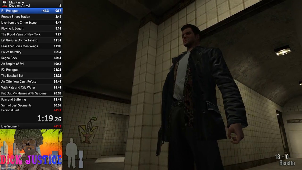 Max Payne Speedrun - DoA in 51:23 (Former World Record)