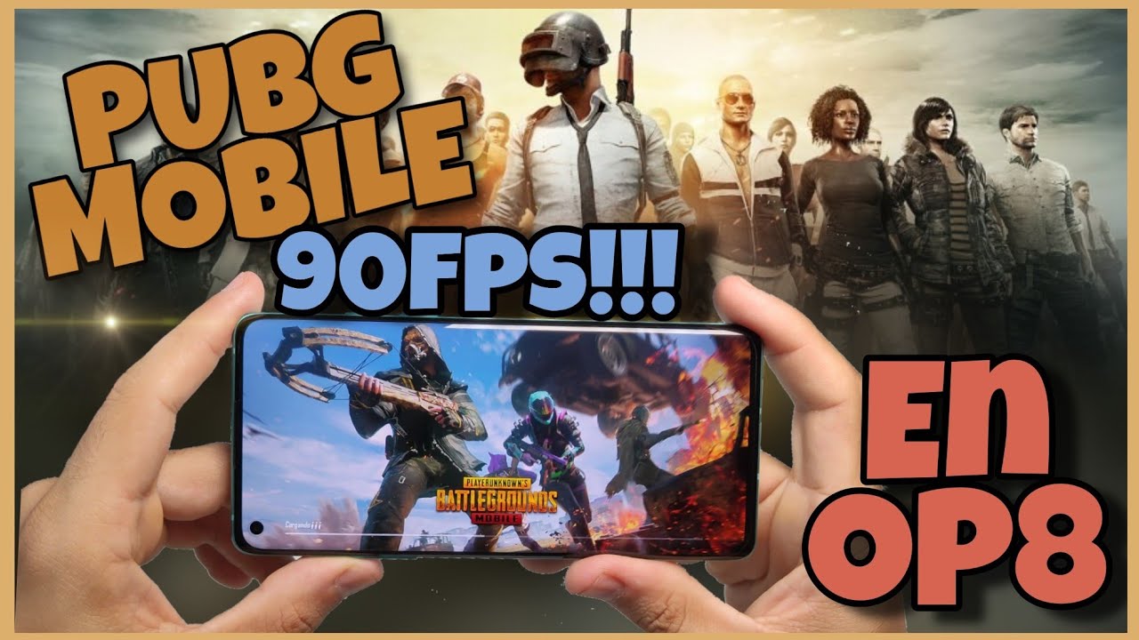 PUBG MOBILE en el ONEPLUS 8 a 90FPS! ¡ASÍ SÍ MOLA JUGAR!