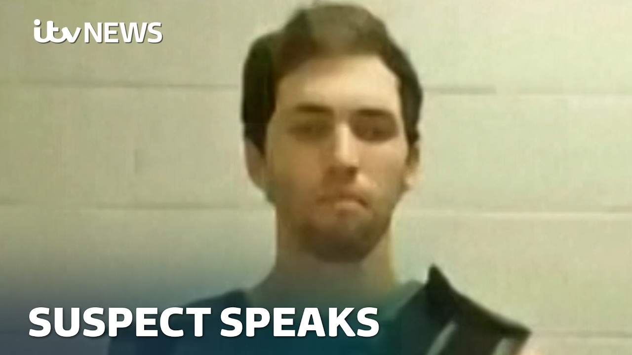 Suspected Charlie Kirk assassin speaks on video as he appears in court | ITV News
