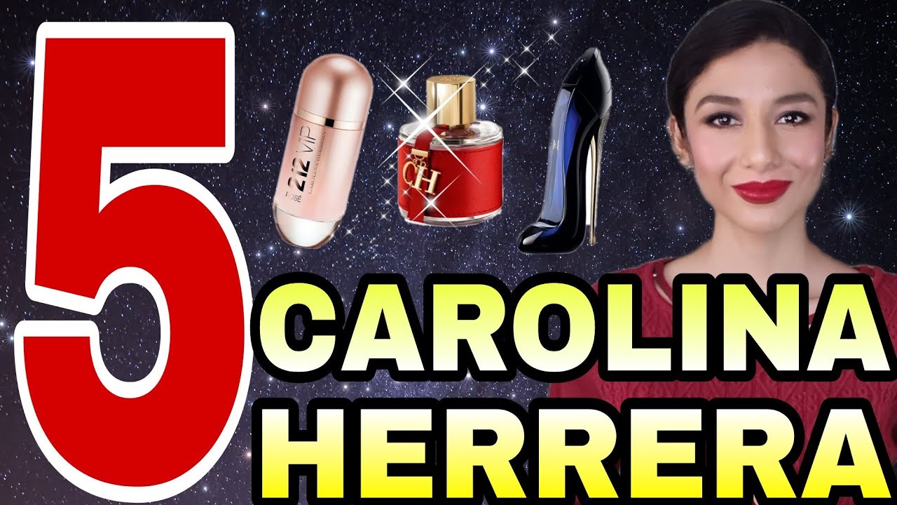 ✅5 PERFUMES CAROLINA HERRERA❗good girl ch 212vip a qué huelen..