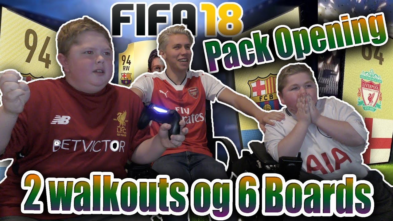 Sinnsyk Fifa 18 Pakke &aring;pning Med Randulle