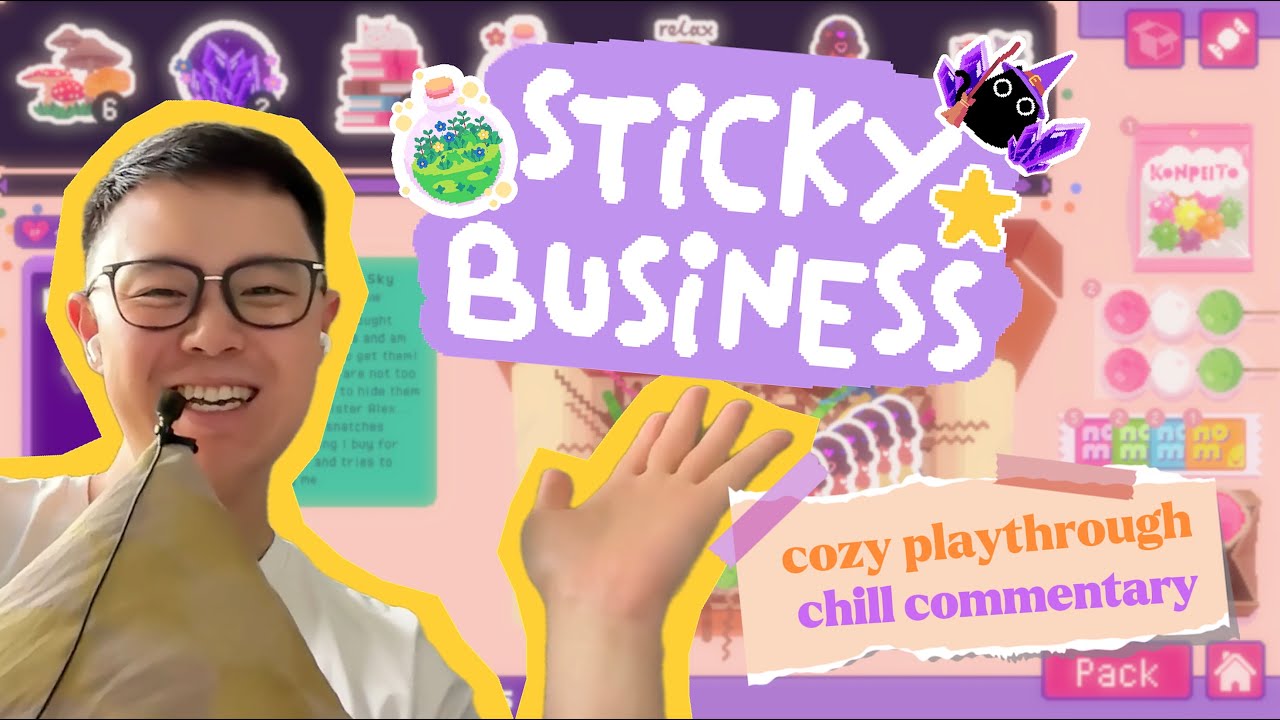 [FIRST LOOK] Sticky Business 🐸 | designing stickers & running a tiny business
