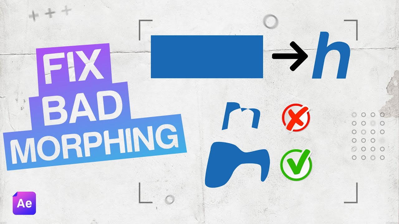 The RIGHT WAY To Morph Shapes In After Effects | Fix Bad Morphing