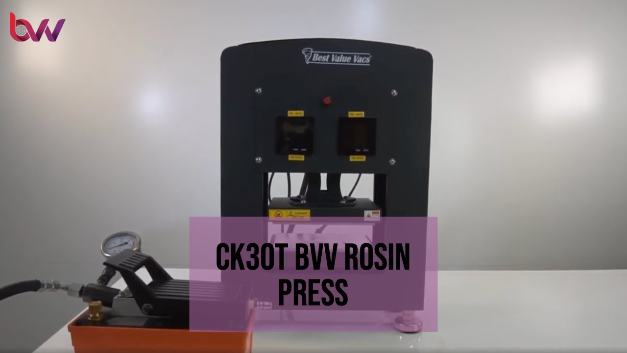 Best Value Vacs 30 Ton Rosin Press