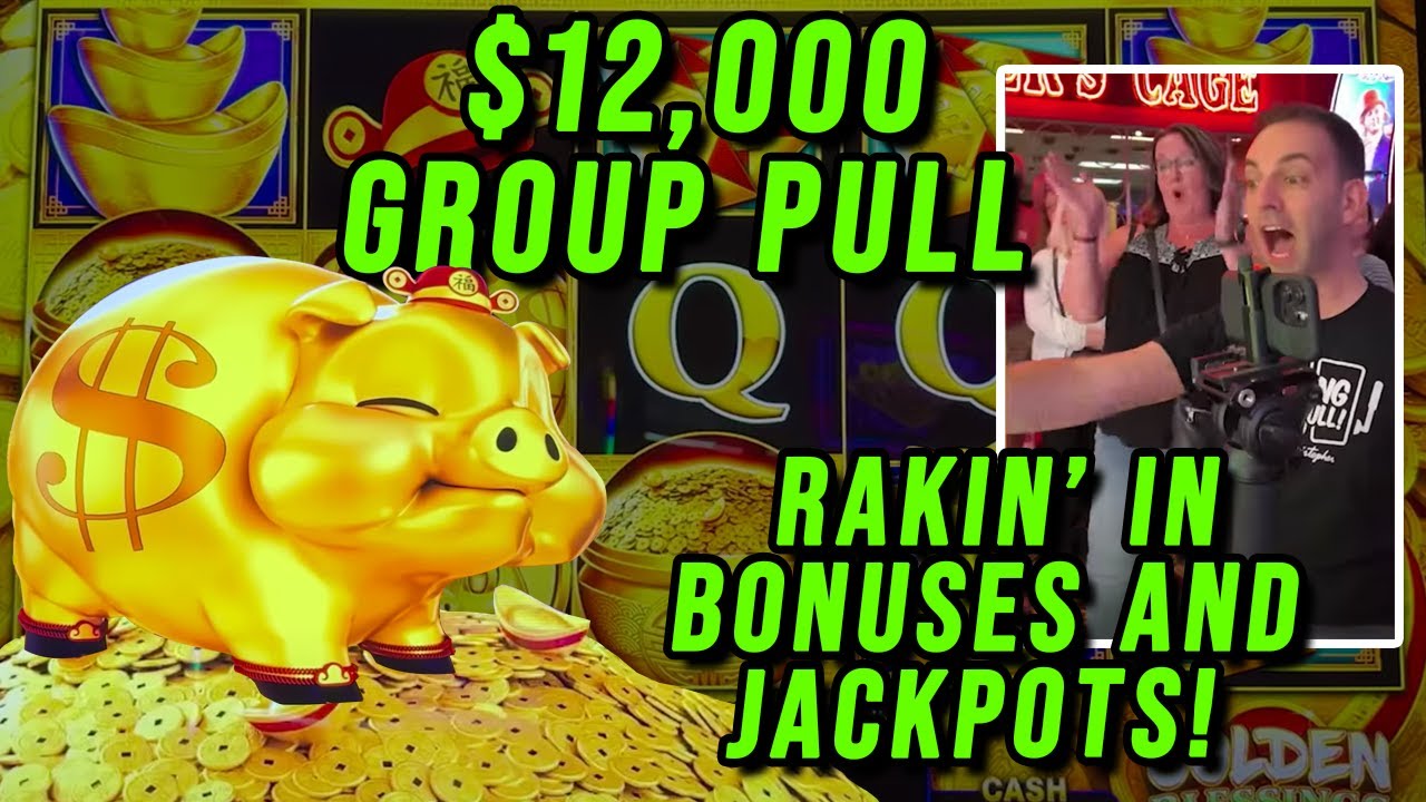 🐷 $12,000 JACKPOT FILLED Group Pull ⫸ Rakin' Bacon Deluxe