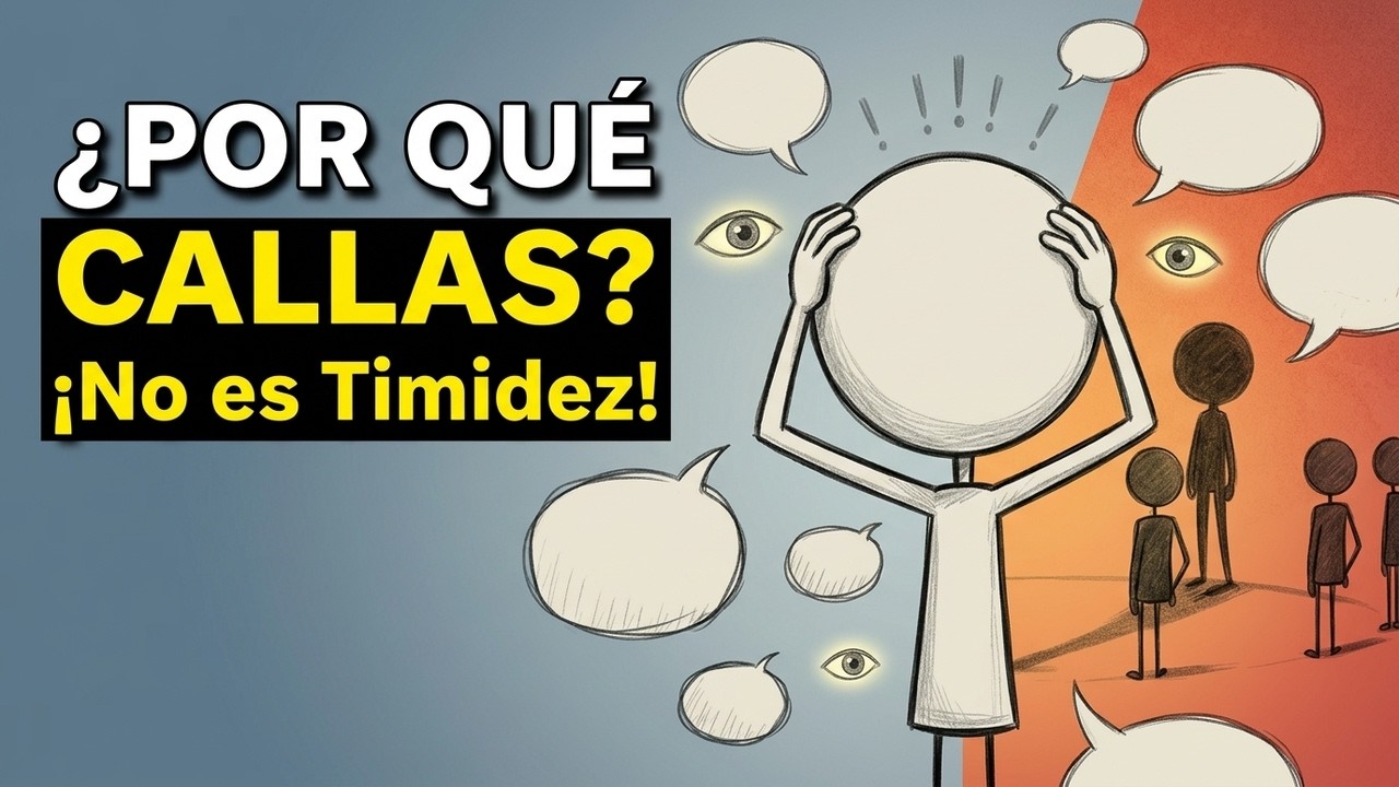 Por qué no puedes hablar en grupo (no es timidez) | Psicología profunda