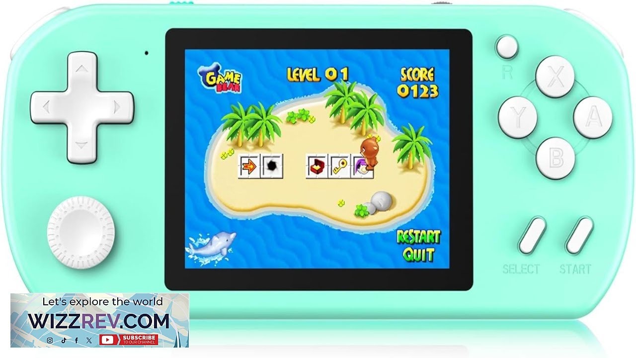 Handheld Games for Kids Preloaded 218 Retro Video Games Portable Gaming System
