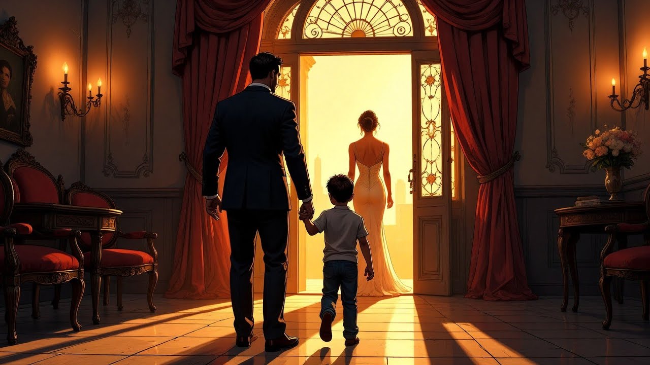 Mi esposa nunca permitió que nuestro hijo la llamara mamá. Así que cuando decidimos irnos, él dijo..