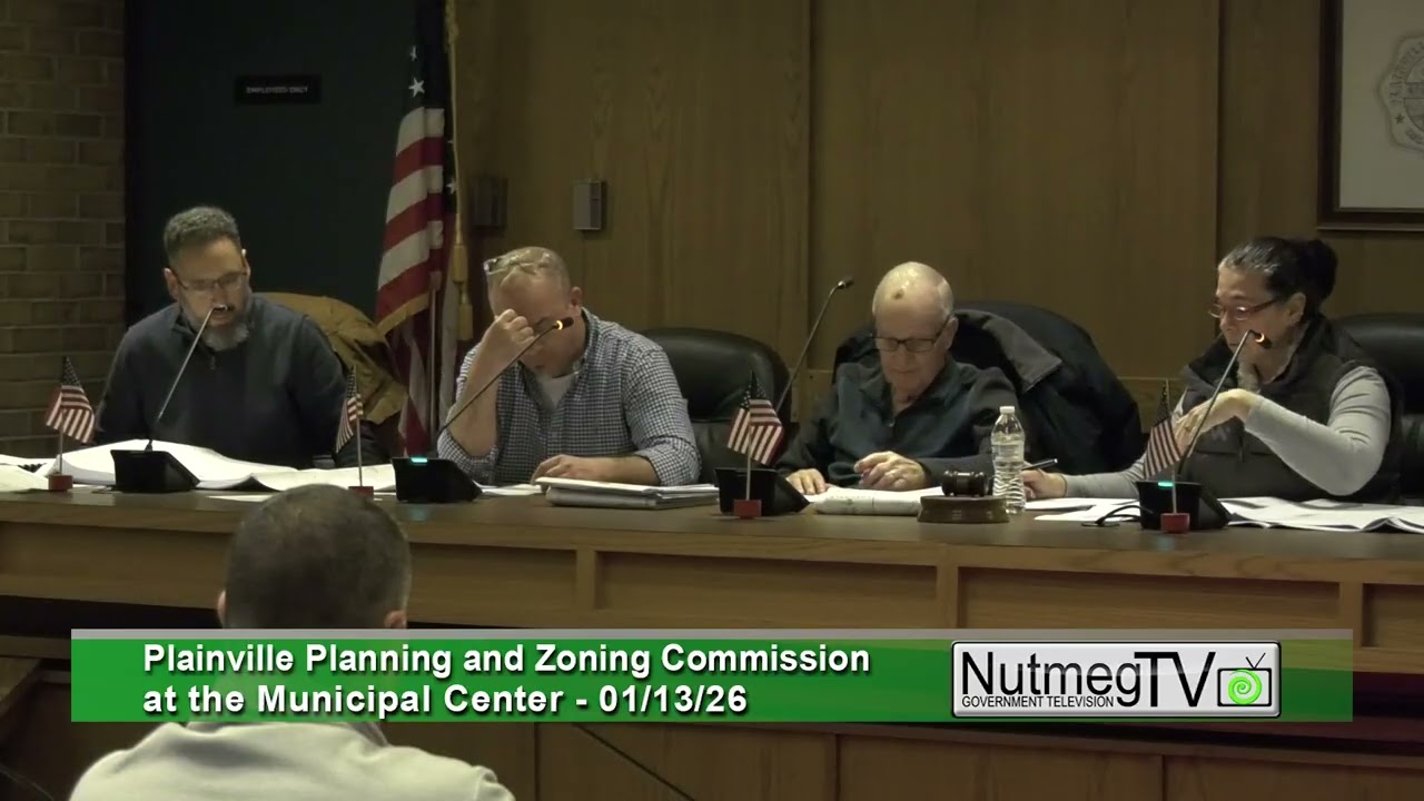 Plainville Planning and Zoning Commission Meeting - 01/13/26